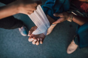 injured